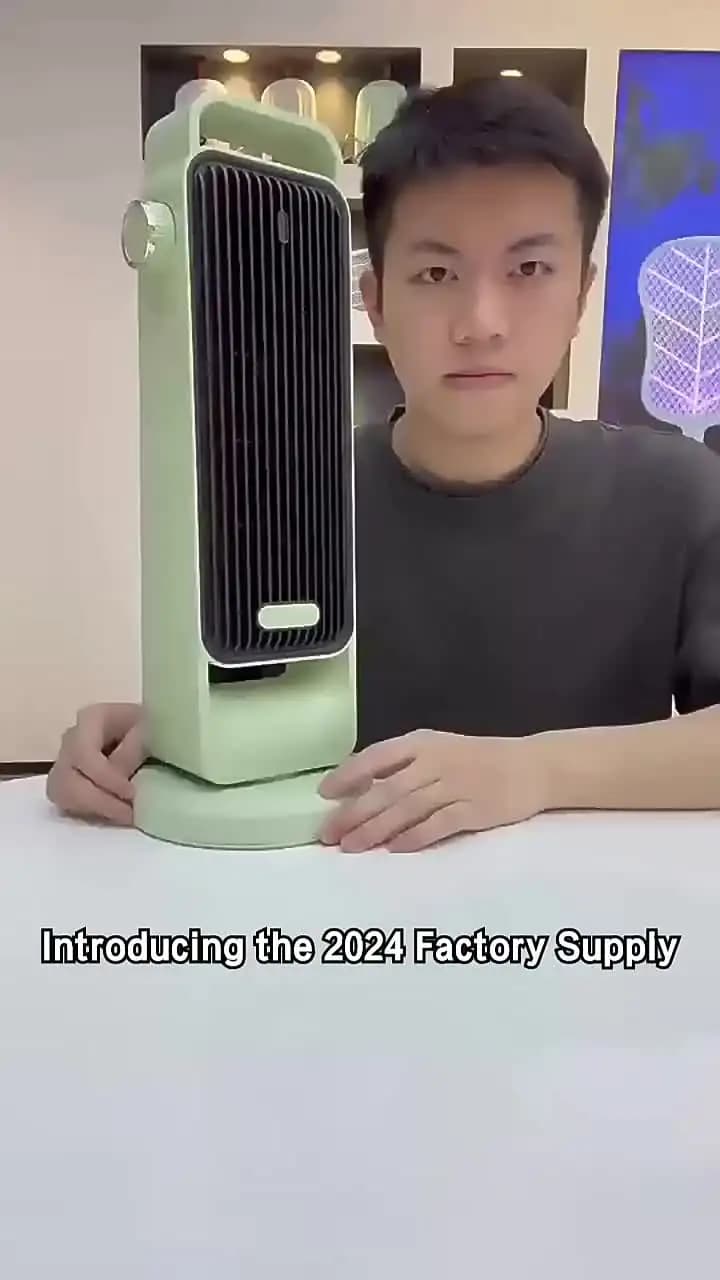 新款立式摇头大功率家用取暖器 桌面速热电暖器 冬季速热器