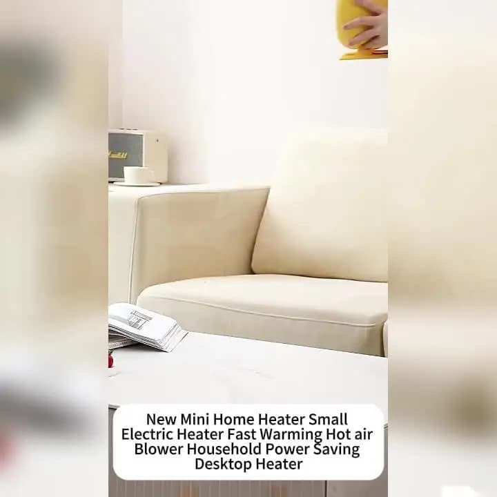 新款迷你家用取暖器 小型电暖器 快速升温热风鼓风机 家用省电桌面取暖器
