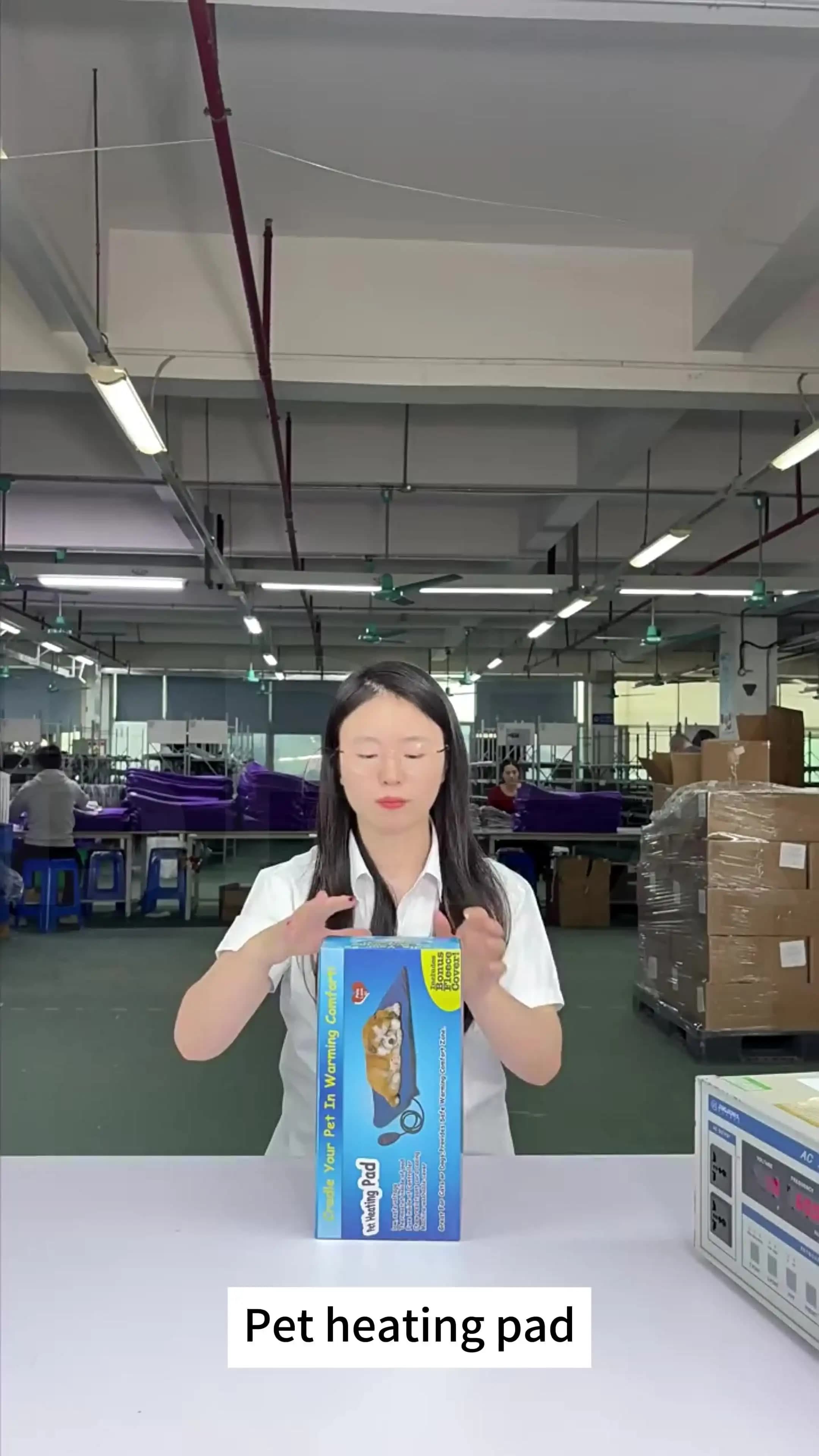 增强舒适感涤纶加热垫 可调温控 寒夜关节炎缓解 亲肤家用