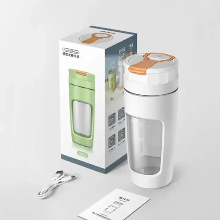 轻奢造型简约耐用榨汁机便携电动榨汁杯果蔬自动榨汁杯家用厨房