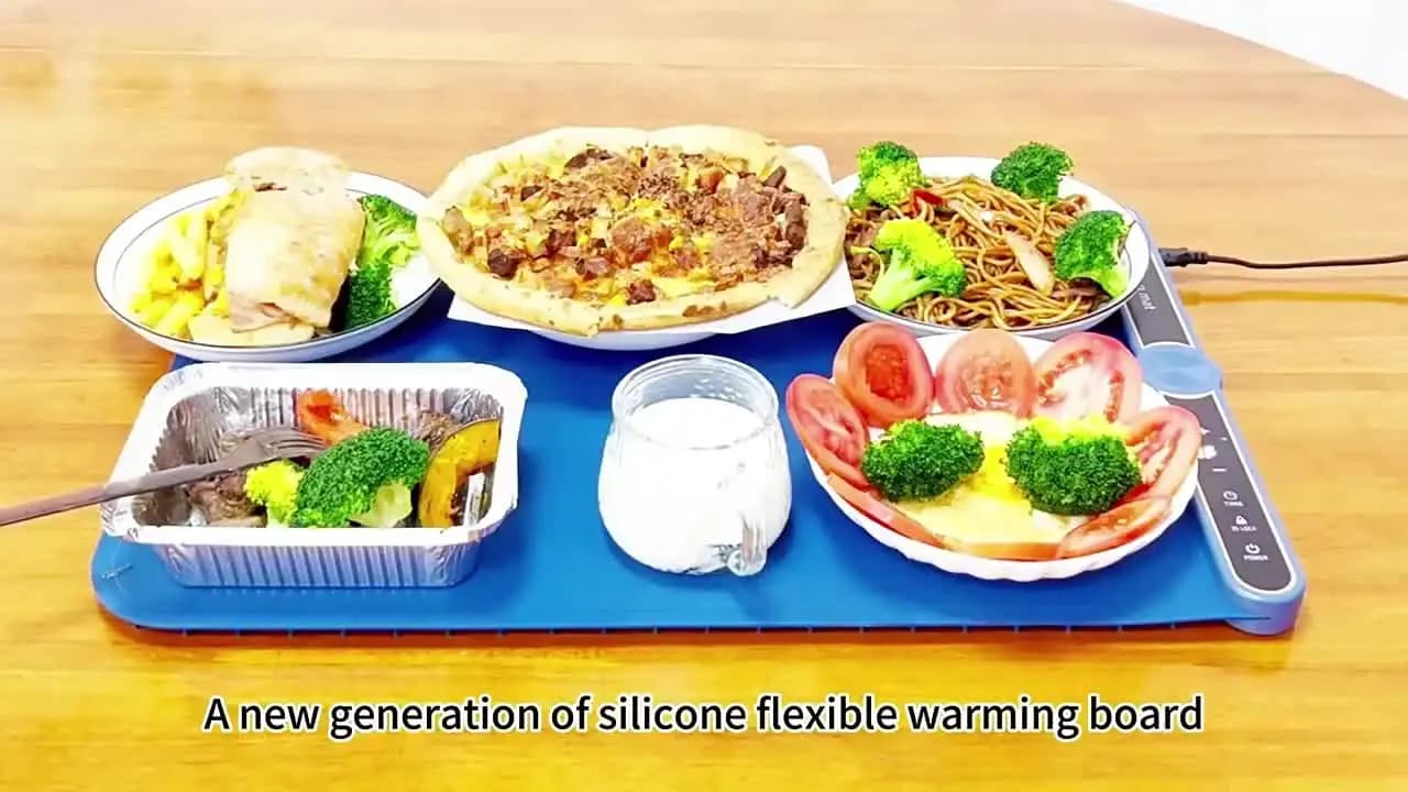 适用于多种餐具保温板智能恒温加热板多功能板食物加热垫