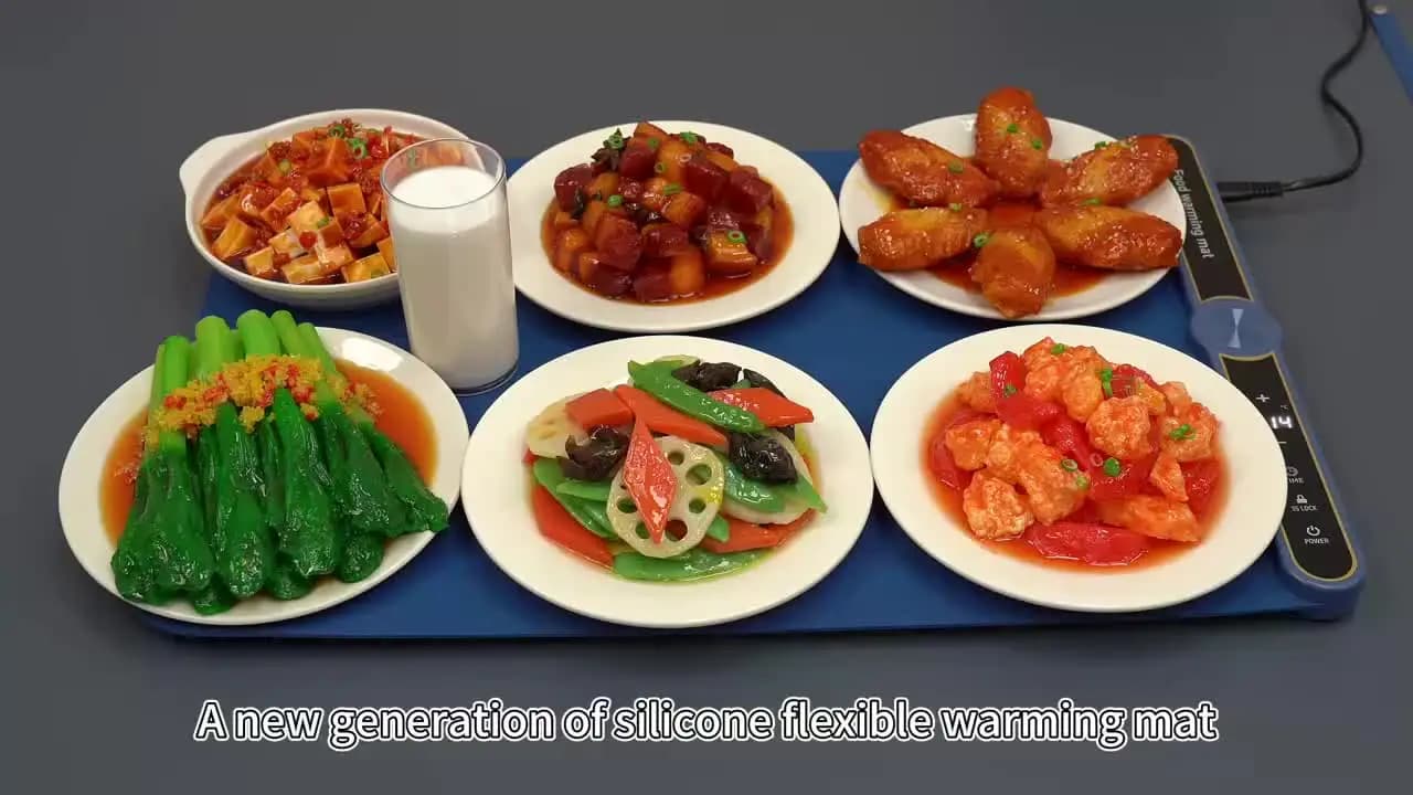 节能加热板 冬季家用餐食保温实用多功能可调温储物热盘