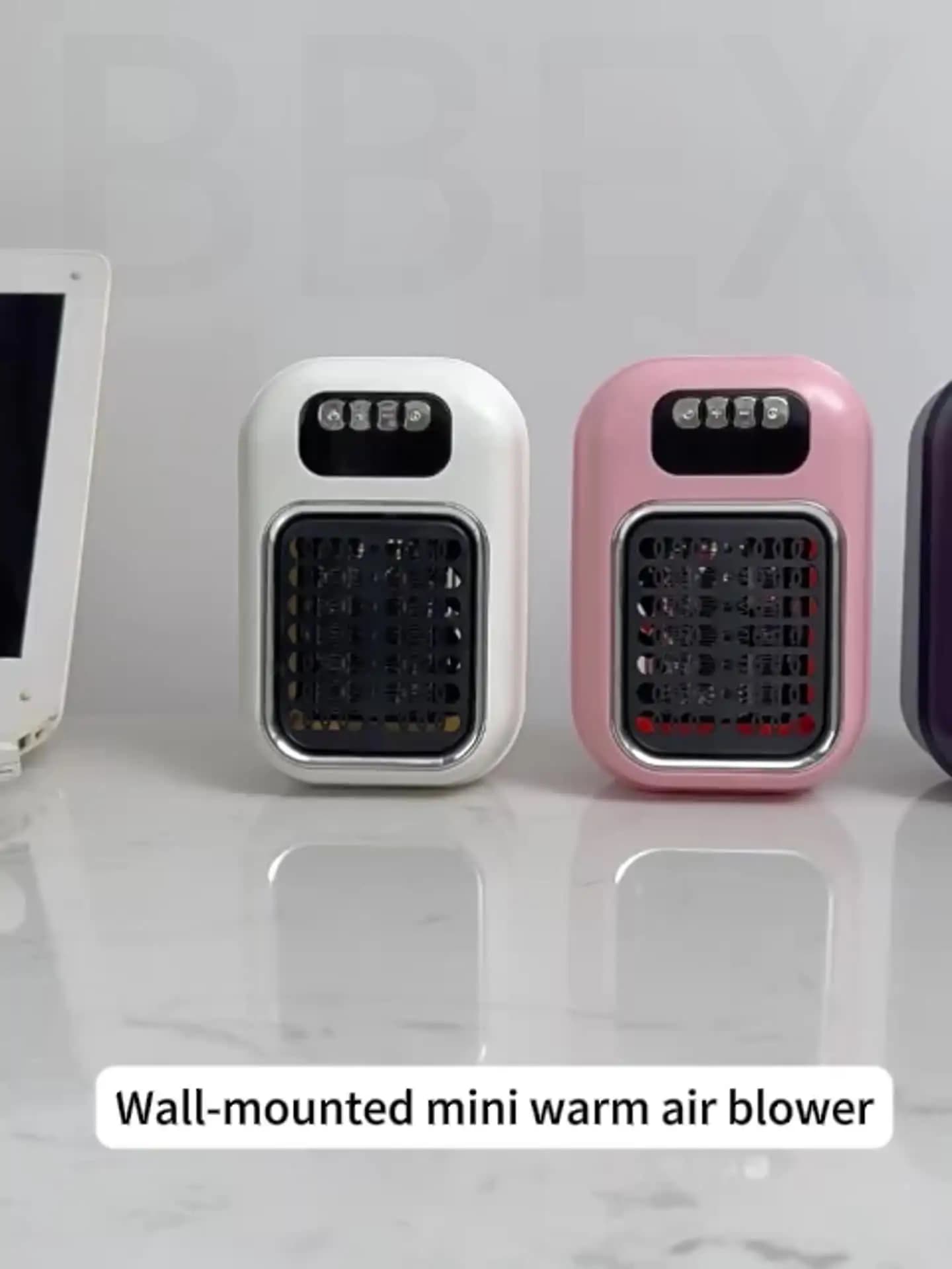 智能恒温迷你取暖器 小型家用取暖器 悬挂设计 电取暖器 便携壁挂式热风机