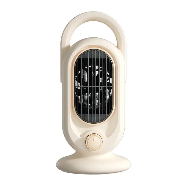迷你立式PTC桌面取暖器 带遥控 可调温控 快速加热 1200W 适用于卧室和办公室 6