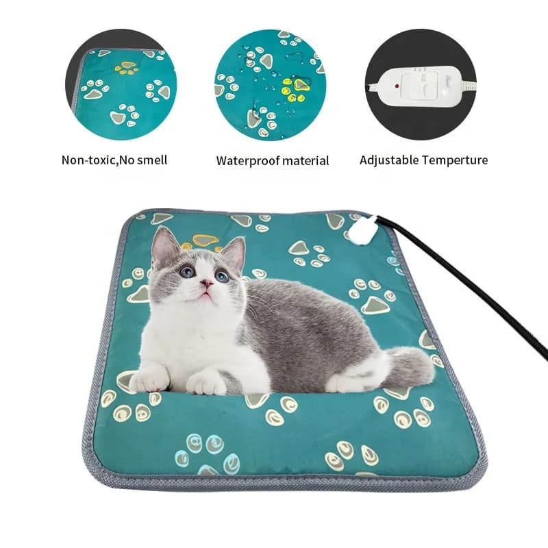 宠物电热毯 猫咪专用加热垫 恒温防水防漏电紧凑型取暖器 狗狗电热毯 4