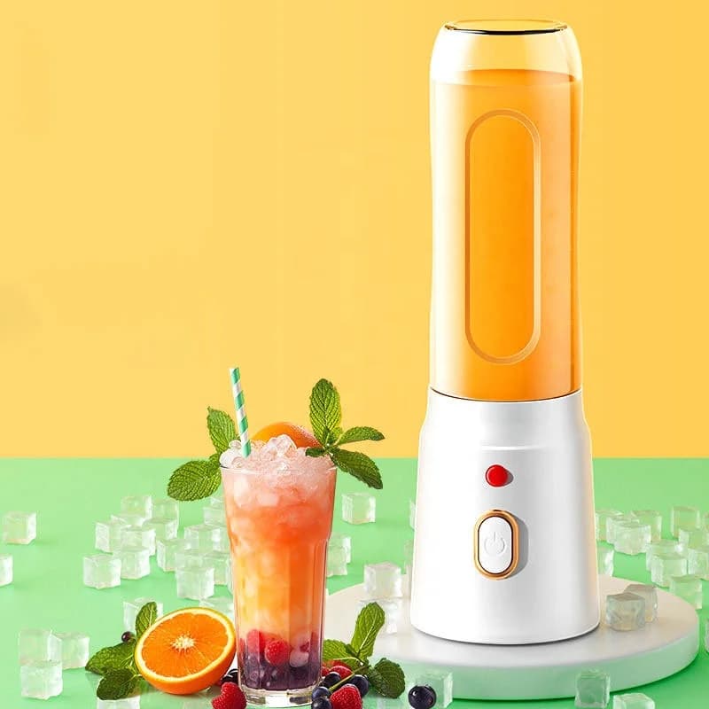 新款大功率榨汁杯 便携USB充电小型辅助碎冰家用多功能榨汁机 2