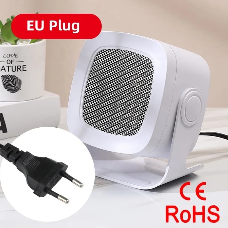 桌面便携式冬季取暖器 家用宿舍快速加热取暖器 桌面速热小型电暖器 6