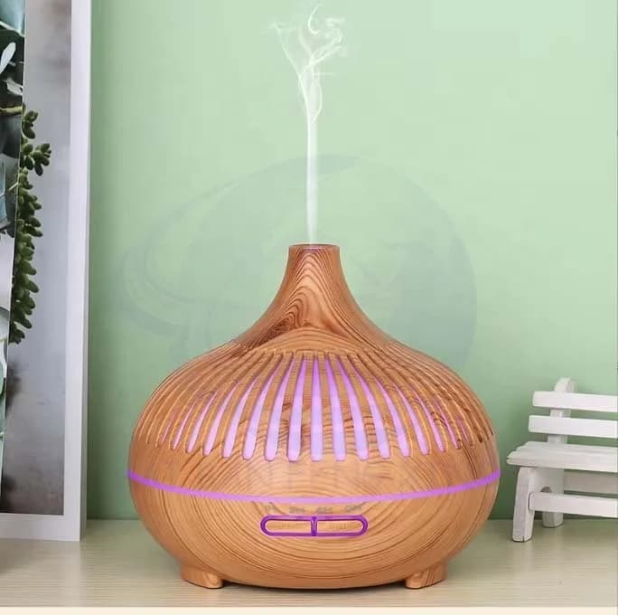 洋葱镂空香薰机 木纹洋葱加湿器 办公室补水仪 适用于多种场景 7