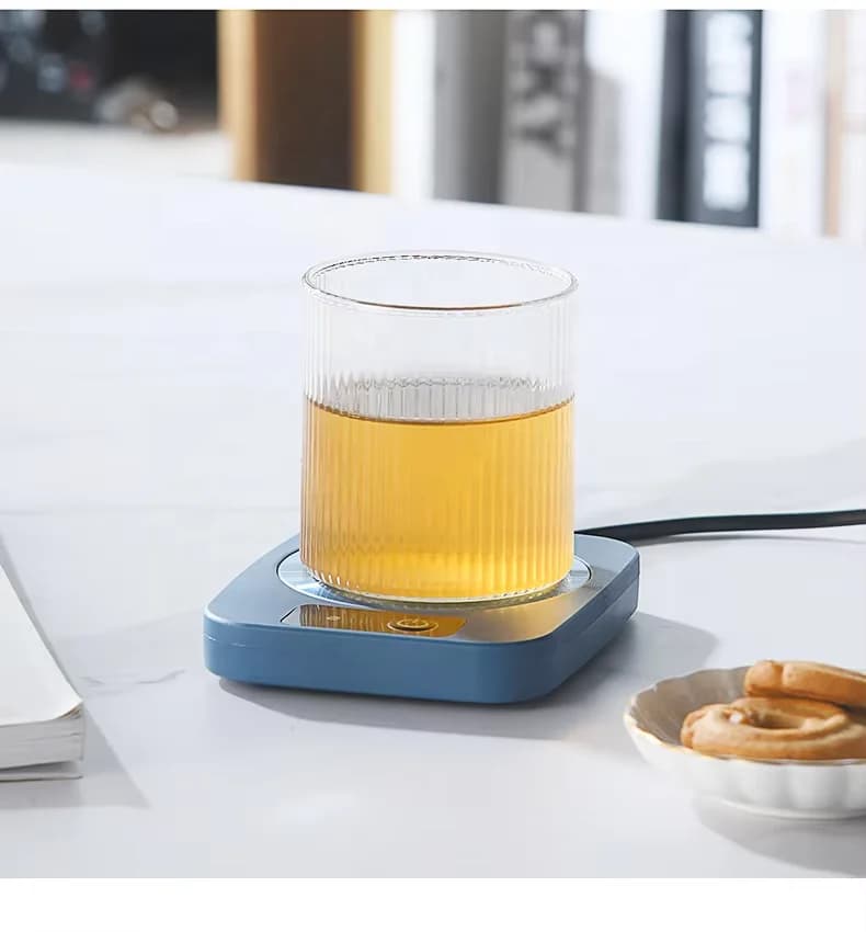 恒温杯礼盒加热杯垫保温陶瓷商务创意杯礼品马克杯55度暖杯 5