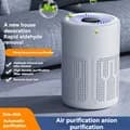 High-Efficiency Filter Air Purifier Aroma Diffuser 2 in 1 Remove Smoke Dust Pollen with Aromatherapy Tablets USB Plug-in Air