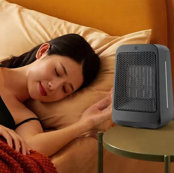 新能源节能电暖器 冷暖两用 遥控摇头 家用取暖器 3
