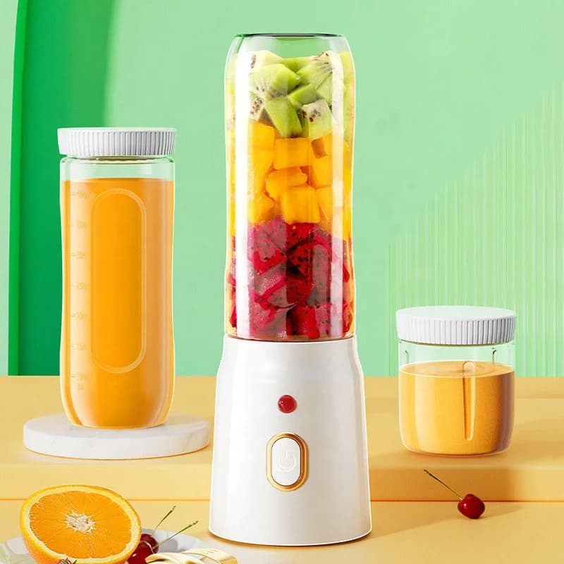 新款大功率榨汁杯 便携USB充电小型辅助碎冰家用多功能榨汁机
