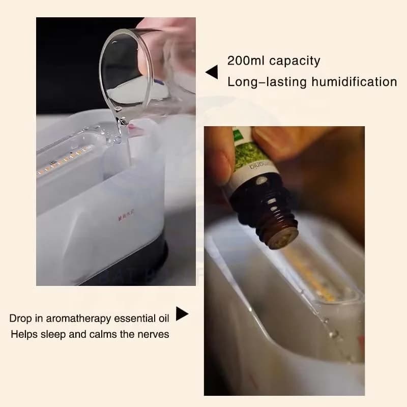 音乐加湿器 USB 火山扩香加湿器 智能精油香薰机 6