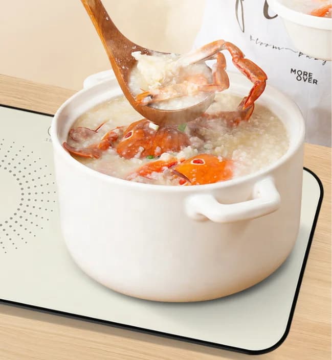 不挑餐具暖菜板 快速加热保温板 家用多功能智能电热板 2