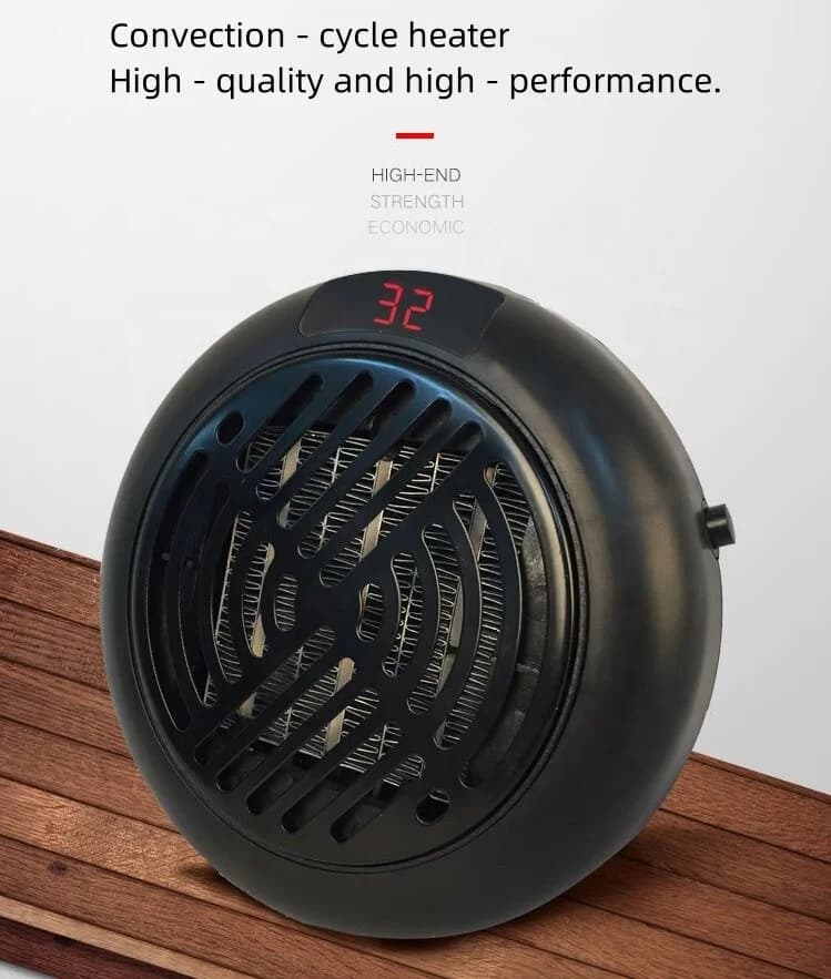 迷你小型家用取暖器 快速加热热风机 桌面便携壁挂圆形电暖器 5