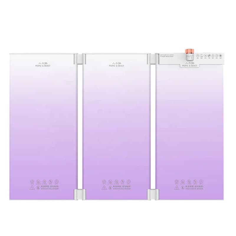 多温可调加热托盘 可折叠互锁保温托盘 家用多功能桌面食物 7