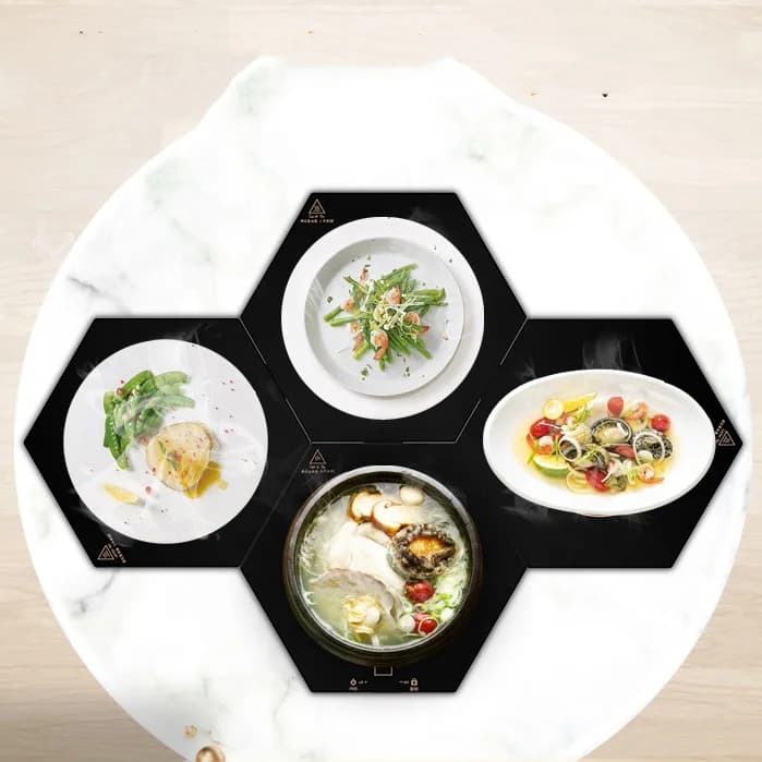 家用冬季饭菜保温神器 可拼接保温板 耐磨高温加热板 恒温垫 5