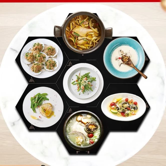 家用冬季饭菜保温神器 可拼接保温板 耐磨高温加热板 恒温垫 3