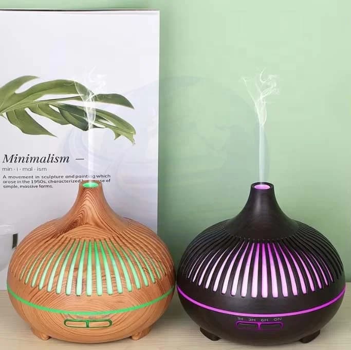 洋葱镂空香薰机 木纹洋葱加湿器 办公室补水仪 适用于多种场景 3