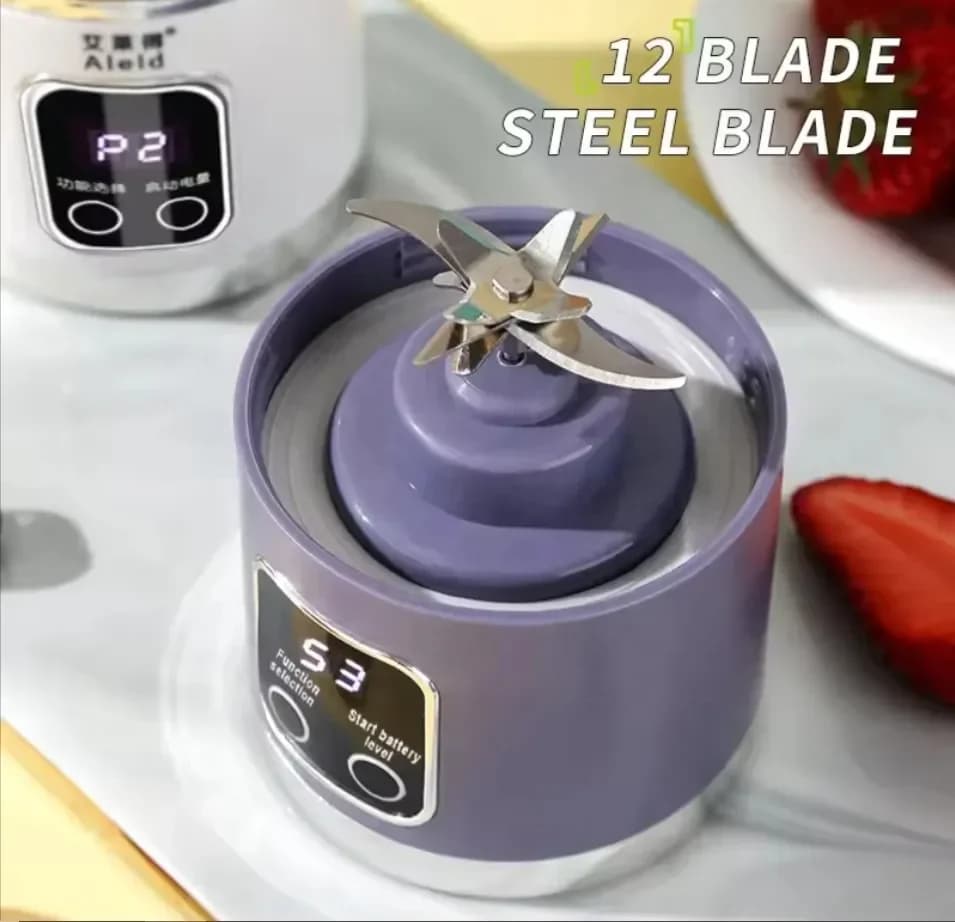 轻奢造型简约耐用便携榨汁机家用双电机12头小型迷你学生奶昔杯果汁杯 6