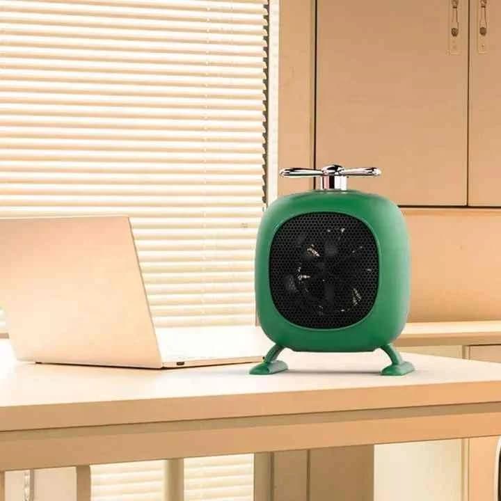 新款迷你家用取暖器 小型电暖器 快速升温热风鼓风机 家用省电桌面取暖器 3