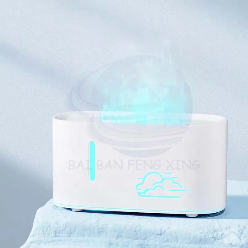 2025新款创意多彩迷你香薰机自动喷雾USB香薰机家用火焰加湿器 7