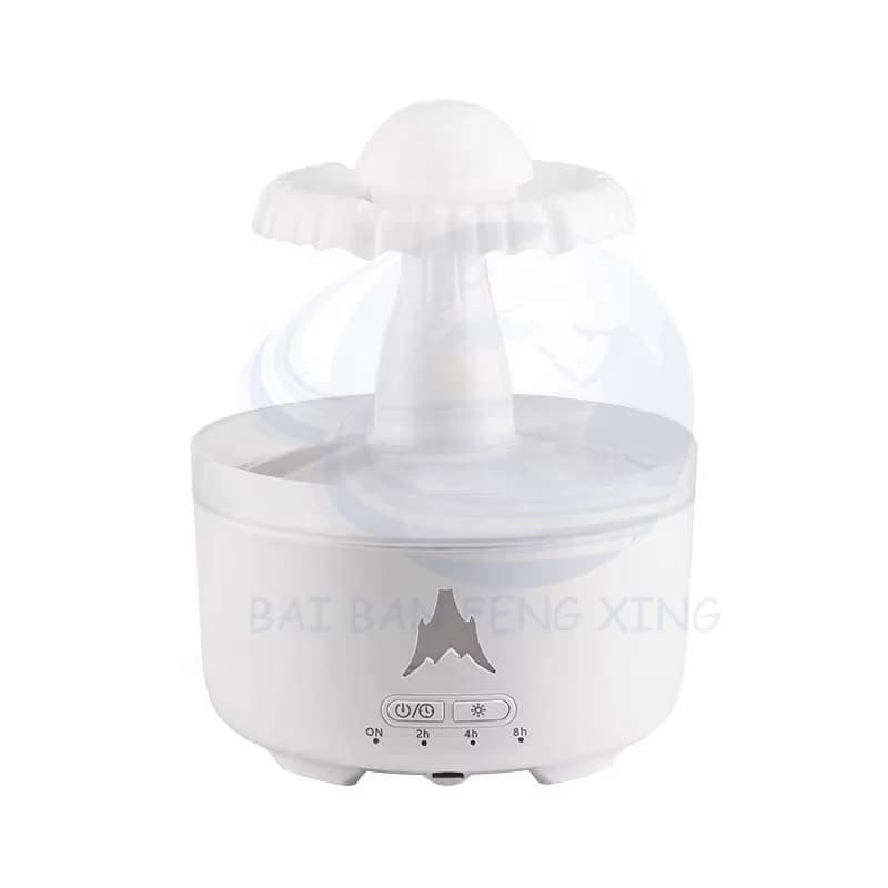 新款雨滴香薰机 家用大雾量桌面加湿器 创意香薰扩散器 2