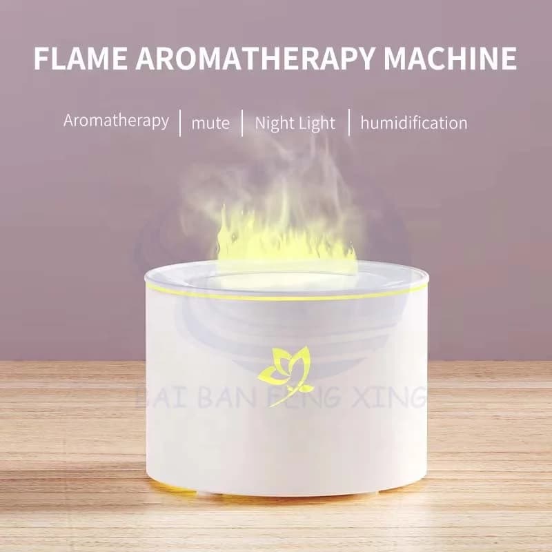 自动喷雾香薰机 桌面火焰加湿器 家用雾量香薰机 7
