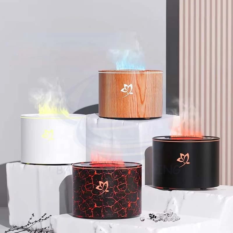 自动喷雾香薰机 桌面火焰加湿器 家用雾量香薰机 2