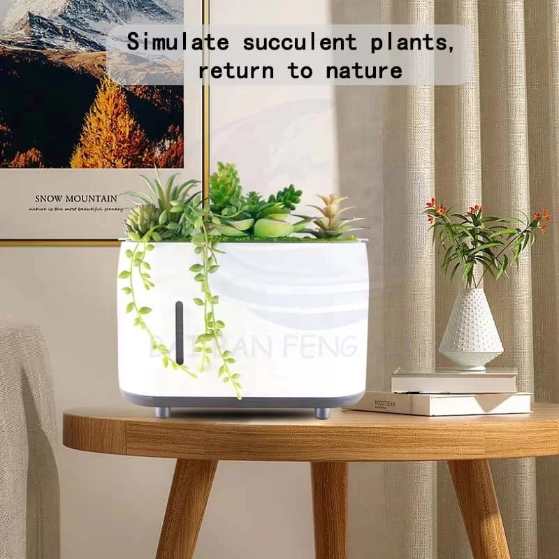 仿真植物加湿器 音乐家大雾量香薰加湿器 3