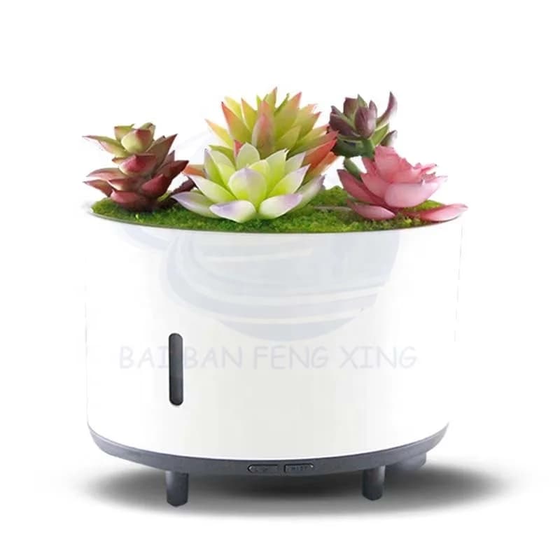 仿真植物加湿器 音乐家大雾量香薰加湿器 2