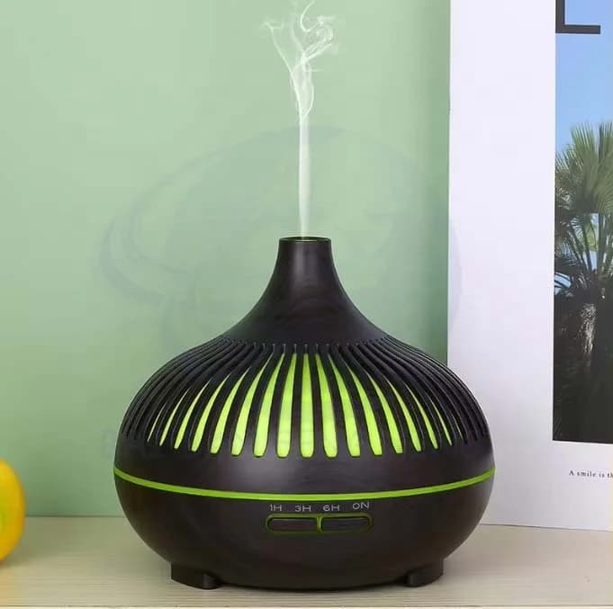 洋葱镂空香薰机 木纹洋葱加湿器 办公室补水仪 适用于多种场景 5